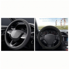 Wholesale of 2 Types PU Car Steering Wheel Covers
