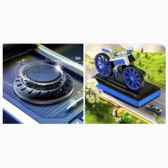 Wholesale of Sustainable Driving Pleasure Solar Powered Car Aromatherapy and Kinetic Decorative Fresheners